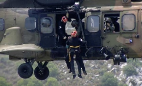 Girne'de Türkiye ve KKTC birliklerinden gerçeğini aratmayan tatbikat