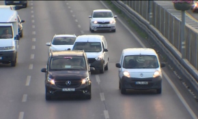 Trafikte makas terörünü TRT Haber görüntüledi