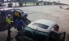 Polis sayesinde sınava yetiştiler