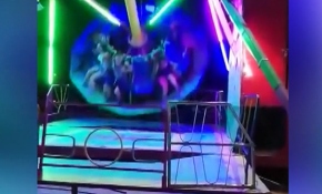 Lunaparkta emniyet kemeri kopan kadın ölümden döndü
