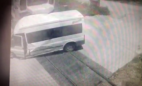 Mersin'deki tren kazası kamerada