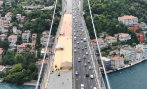 FSM’deki çalışmalar havadan görüntülendi