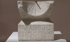 Roma dönemine ait güneş saati Çorum Müzesi'nde