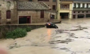 İspanya'yı sel vurdu