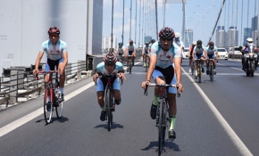 30 sporcu Ömer Halisdemir için pedal çevirecek