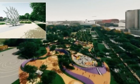 Atatürk Kültür Merkezi Millet Bahçesi'nde çalışmalar devam ediyor