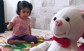 Beyincik erimesi hastası minik Aysima için yardım bekleniyor