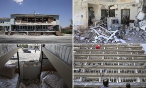 Tahrip gücü yüksek bombaları vatan evlatlarına attılar