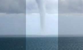 Kastamonu açıklarında hortum oluştu