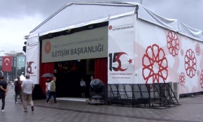 Taksim Meydanı'na 15 Temmuz'u anlatan dijital gösterim merkezi