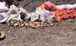 Sağ ele geçirilen teröristlerin verdiği bilgilerle erzak depoları imha edildi