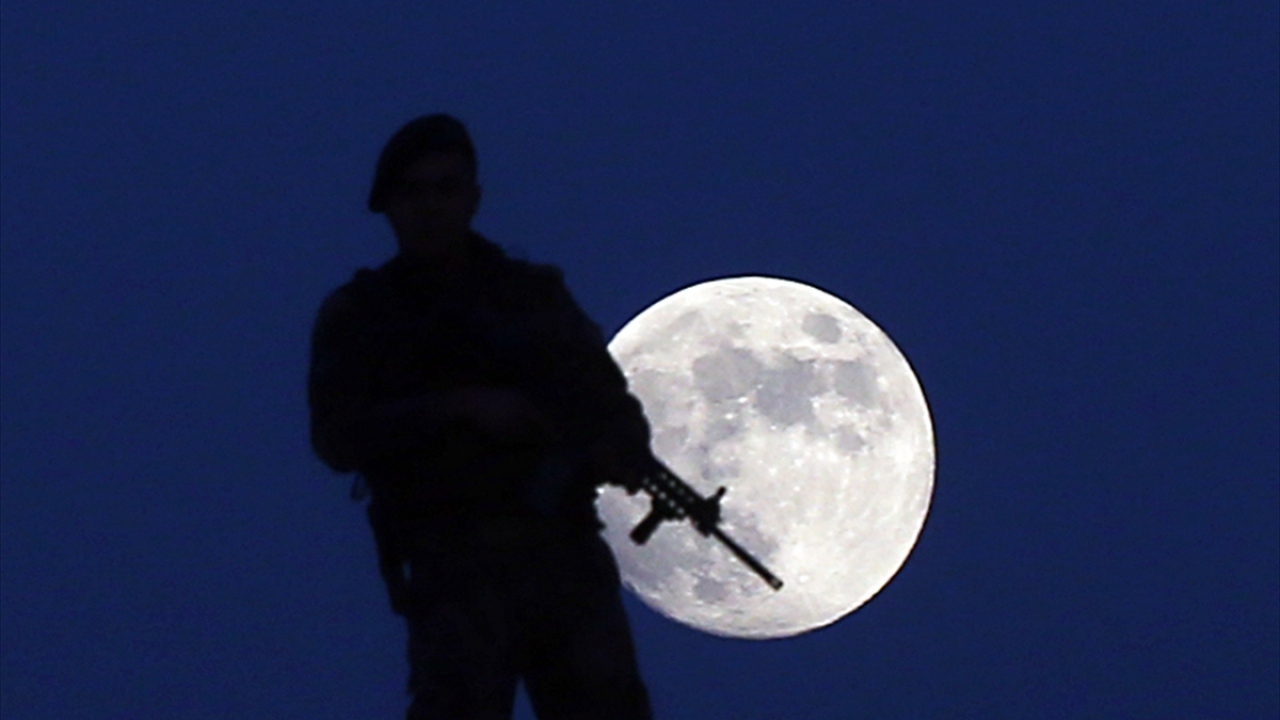 Yurdun dört bir yanından dolunay fotoğrafları