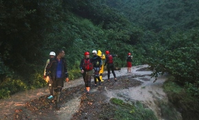 Düzce'de mahsur kalan kişiler kurtarıldı