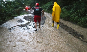 Düzce'de su baskını ve toprak kayması