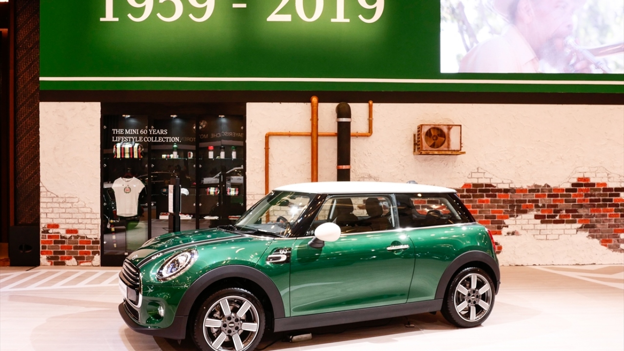 Fuarda, Mini Cooper da sergilendi. 