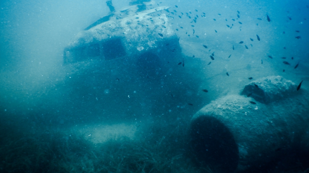 Dalgıçlar, 1974`teki harekatta Türk askerlerine mühimmat taşıdığı için "Gazi" olarak anılan ve 2011 yılında Mordoğan açıklarında yapay resif olması amacıyla batırılan C-47 Dakota tipi kargo uçağına ulaştı.