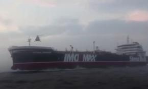 İran, İngiltere'ye ait tankere müdahale anının görüntülerini yayımladı