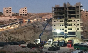 İsrail Doğu Kudüs'te Filistinlilere ait 16 binayı yıkıyor