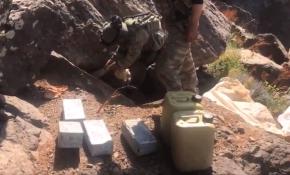 Pençe-2 Harekatı'nda ele geçirilen mühimmat imha edildi