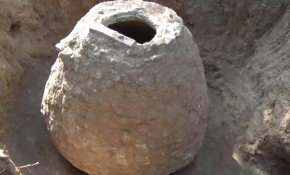 Elazığ'da 200 yıllık tahıl ambarı bulundu