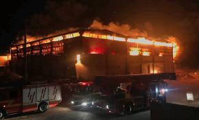 Gaziantep'te fabrika yangını