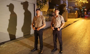 Bekçilerle sokaklar güvende