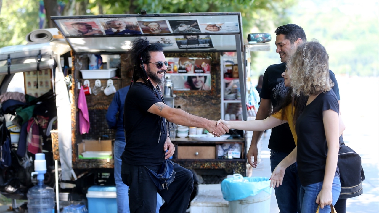 "Geçimimi çaydan sağlıyorum"