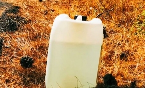 Marmaris'te orman yangınlarına bidonlu önlem