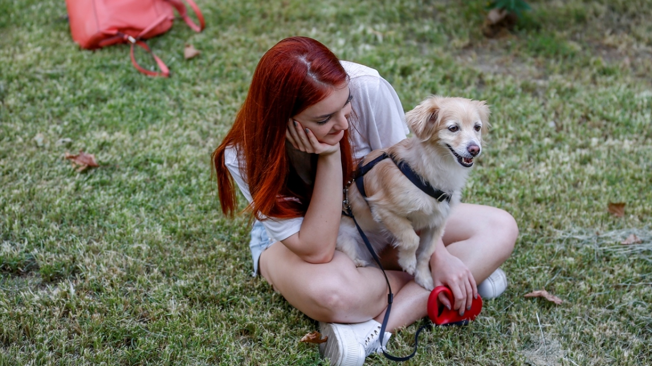 Ayşegül Kumbul, bir yaşındayken aldığı golden cinsi "Muffin" ismindeki köpeğiyle yürüyüşe gittiğini, evde birlikte zaman geçirdiklerini anlattı.