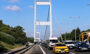 FSM açıldı trafik rahatladı