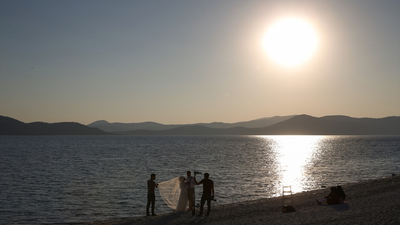 "Gün batımı eşsiz bir manzara sunuyor"