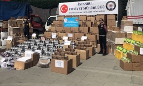 İstanbul'da dev kaçakçılık operasyonu: 7 tır sahte ürün yakalandı