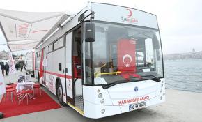 Kızılay, kan bağışlarının yarısını gezici araçlarla topluyor