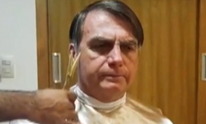 Brezilya Devlet Başkanı Bolsonaro'dan Fransa'ya saç traşlı protesto