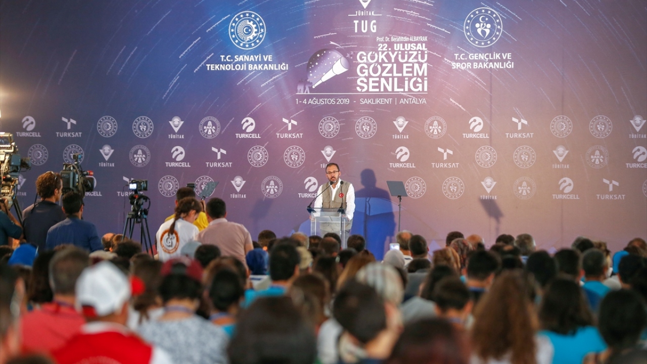 Gençlik ve Spor Bakanı Mehmet Muharrem Kasapoğlu, açılışta yaptığı konuşmada, şenliğin bilimde farkındalığı artırmak, bilinci aşılamak ve bunu derinleştirmek amacıyla yıllardır düzenlendiğini ifade etti. 