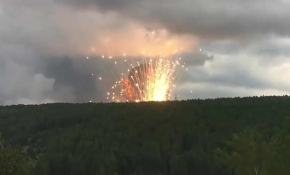 Rusya'da askeri birlikte patlama: 2 yaralı