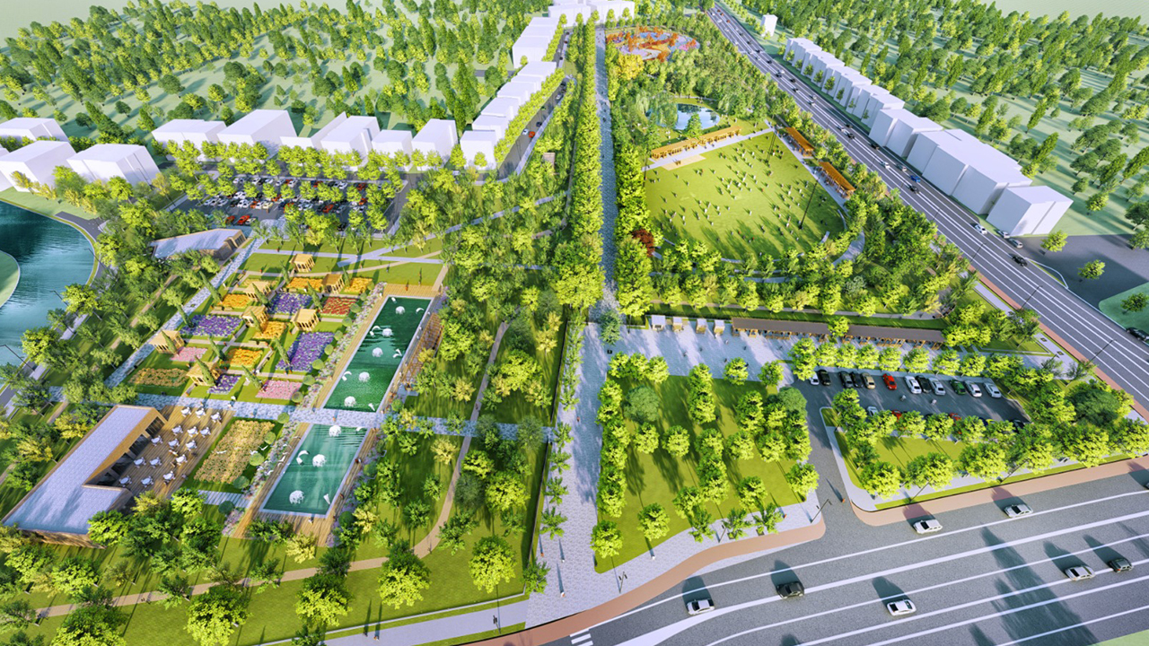 Kentte eski Atatürk Stadı`nın yıkılmasıyla 62 bin metrekare alana inşa edilecek millet bahçesi projesiyle vatandaşlar, içerisinde yürüme yolları, spor alanları ve yansıma havuzunun olduğu yeşil alana kavuşacak.