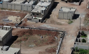 TRT Haber Ayn el-Arab'daki terör mevzilerini görüntüledi