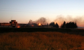Hatay'da mühimmat deposunda patlama