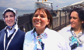 Şehit Hatları iskelelerinin kadın emekçileri