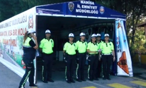 Sürücüler Manisa ile Balıkesir arasındaki tünelde bilgilendiriliyor