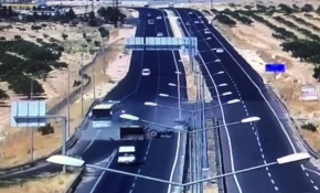 14 kişinin yaralandığı zincirleme kazanın görüntüleri ortaya çıktı