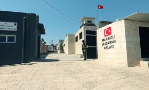 Afrin'deki komando üslerini TRT Haber görüntüledi