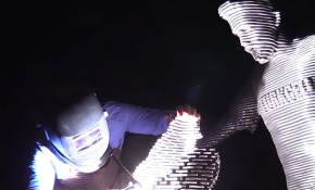 Pablo Batalla'nın heykeli yapıldı