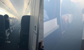 İçerisi dumanla dolan yolcu uçağı acil iniş yaptı: 7 yaralı