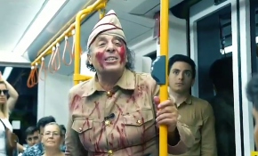 Bursa’da zafer ruhu metroda yaşatıldı