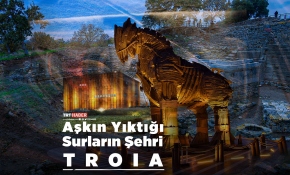 Aşkın yıktığı surların şehri: Troia