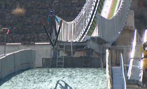 Erzurum'un yeni sembolü: Kayakla atlama kuleleri