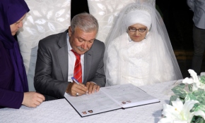 Huzurevinde başlayan aşk düğünle taçlandı