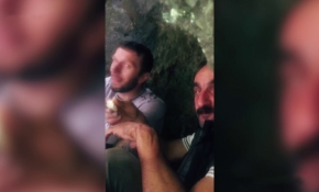 Rize'de kaybolan 6 kişi mahsur kaldıkları anları böyle kaydetti